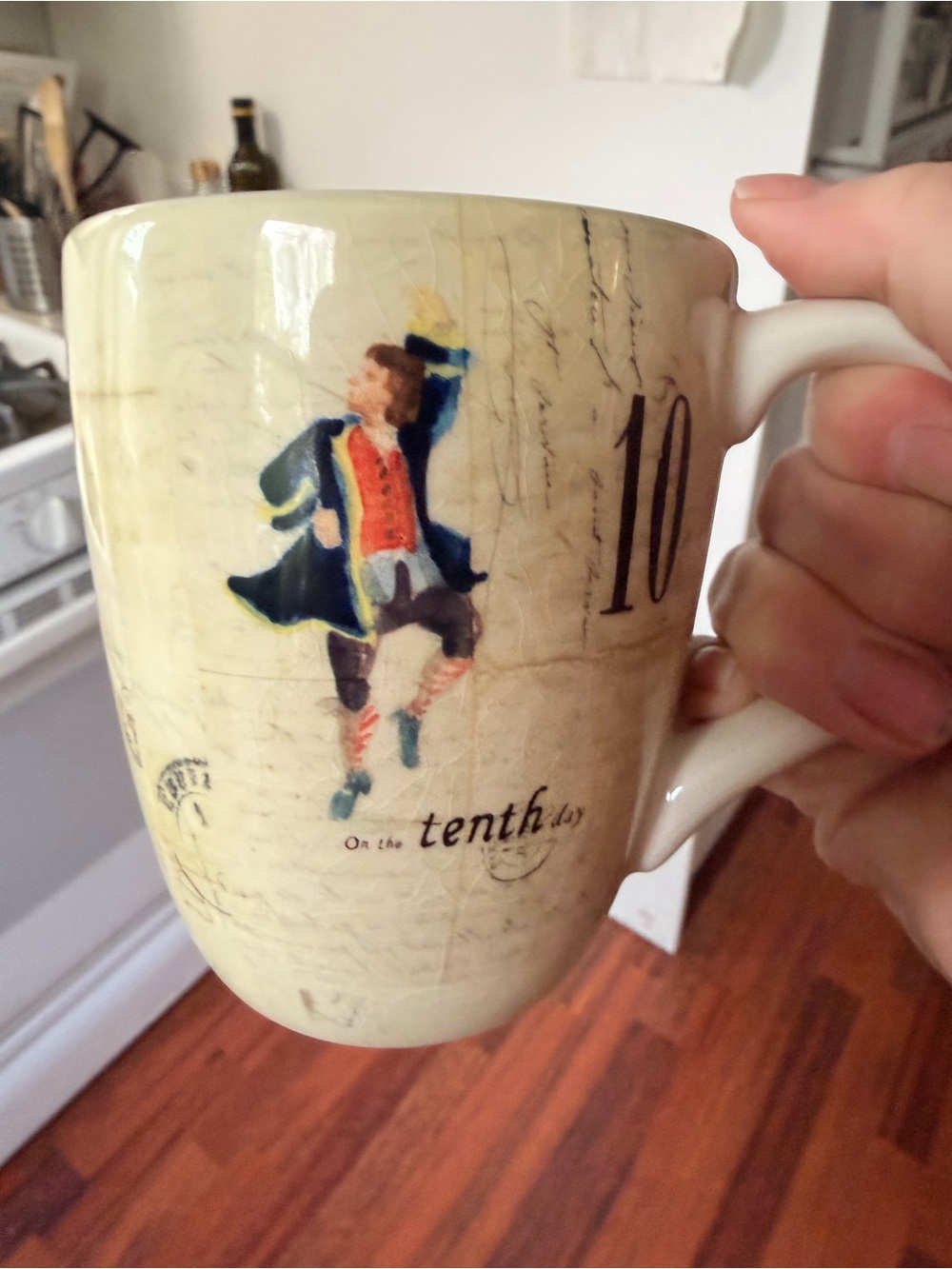 Vintage Williams-Sonoma 12 Days of Christmas Mug